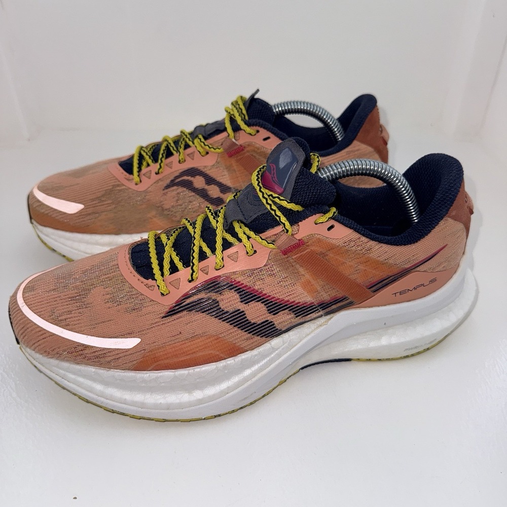 Saucony Tempus Womens 10.5 Mars Running Shoes S10720-35 PWRRUN Stability